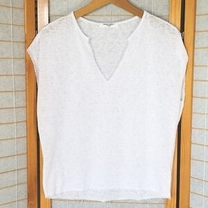 White T-Shirt Size XS Project Social T Los Angeles